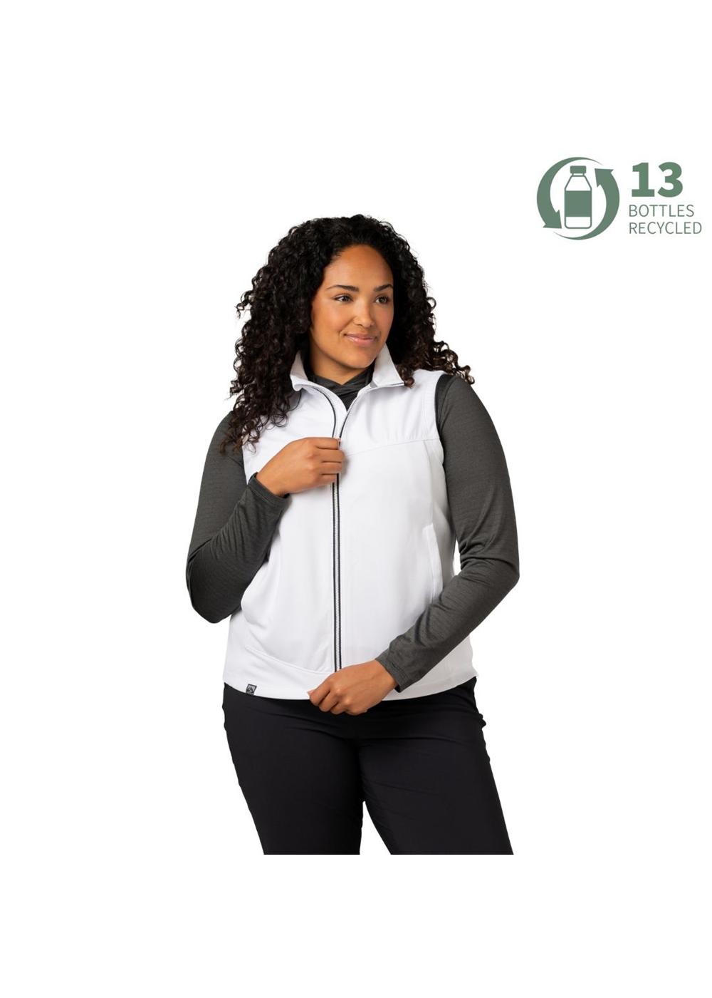 Storm Creek Women's Tiebreaker II Interlock Full Zip Vest 14