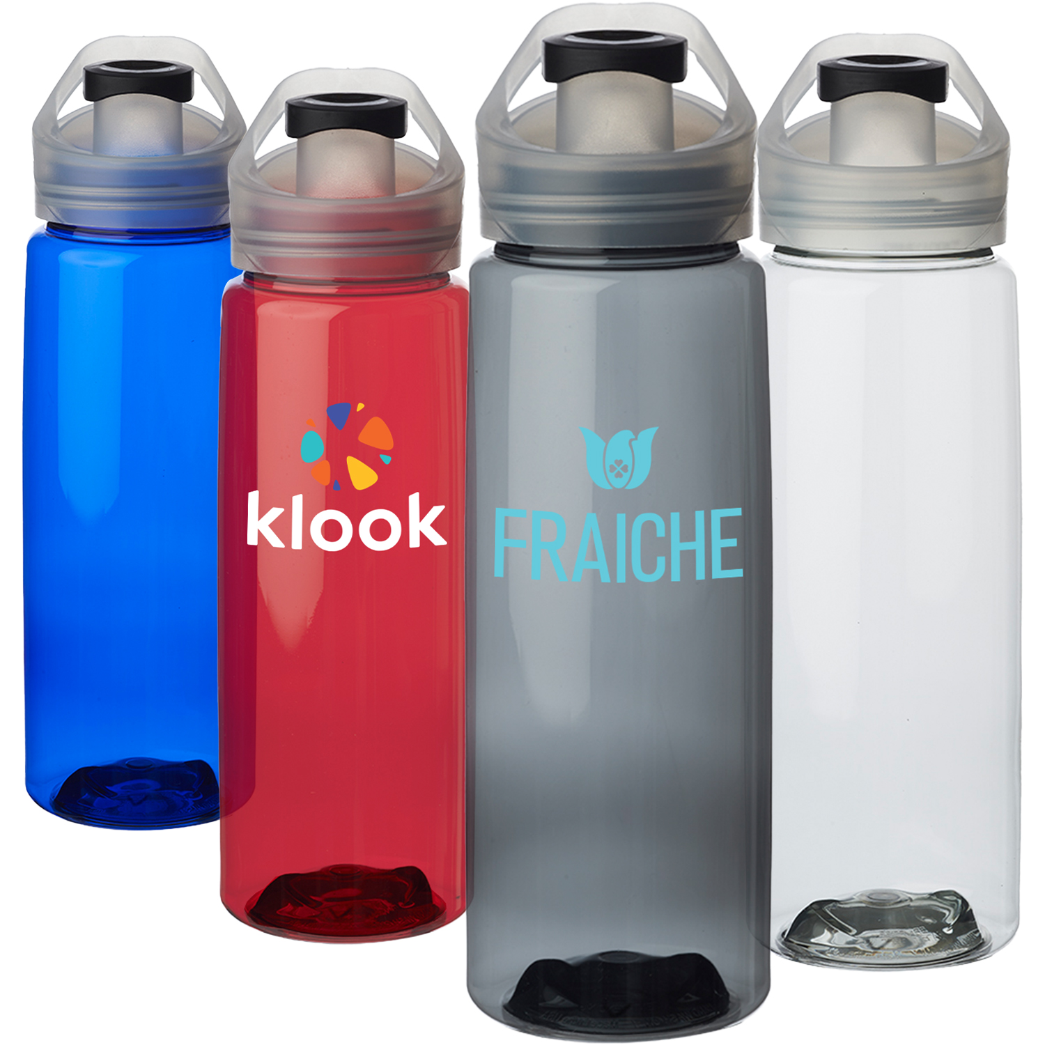 Eco 26 oz. Recycled Plastic Bottle Lid with Flap 7