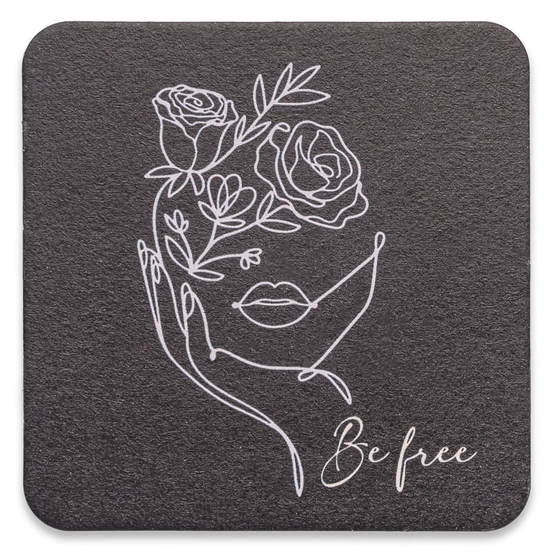 Pulpboard Coasters - 4" Square 8