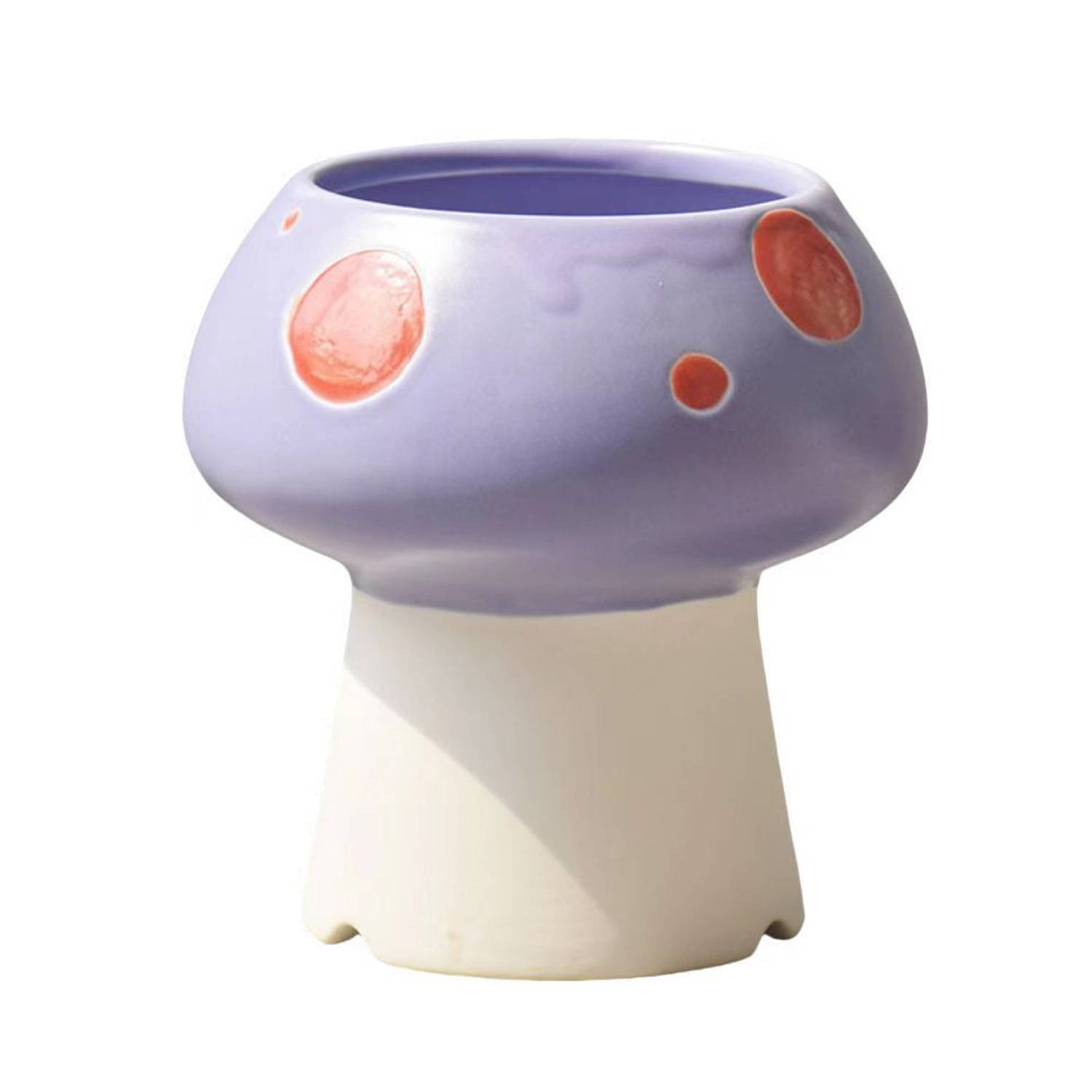 Creative Mushroom-Shaped Ceramic Succulent Pots 3