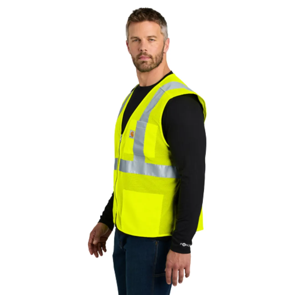 Carhartt(R) ANSI Class 2 Mesh Zip-Front Vest 6
