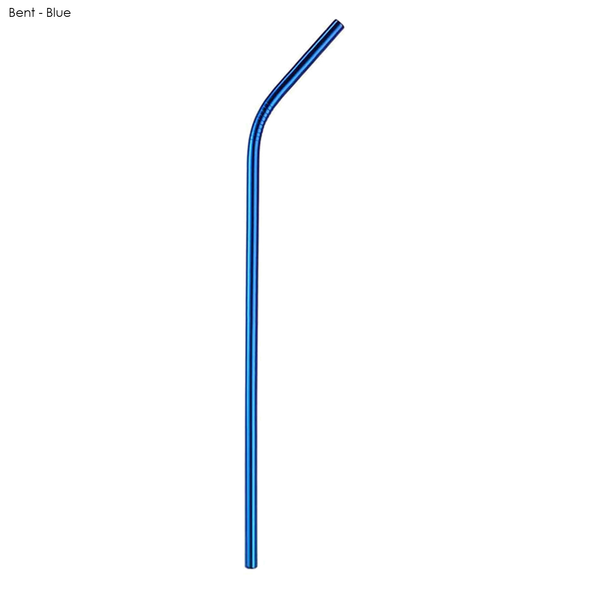 Stainless Steel Straw 6MM x 215MM - Colour 8
