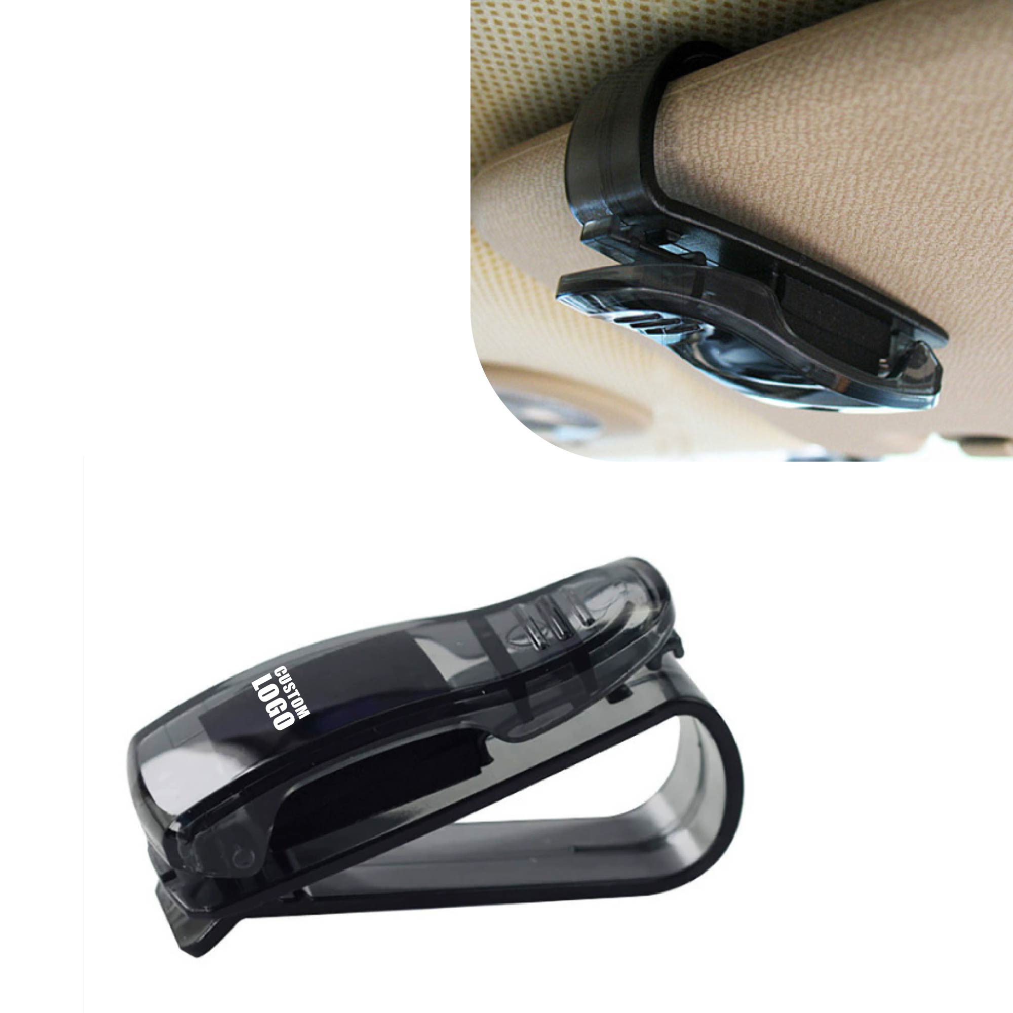 MOQ 10 pcs Car Visor Glasses Clip 4