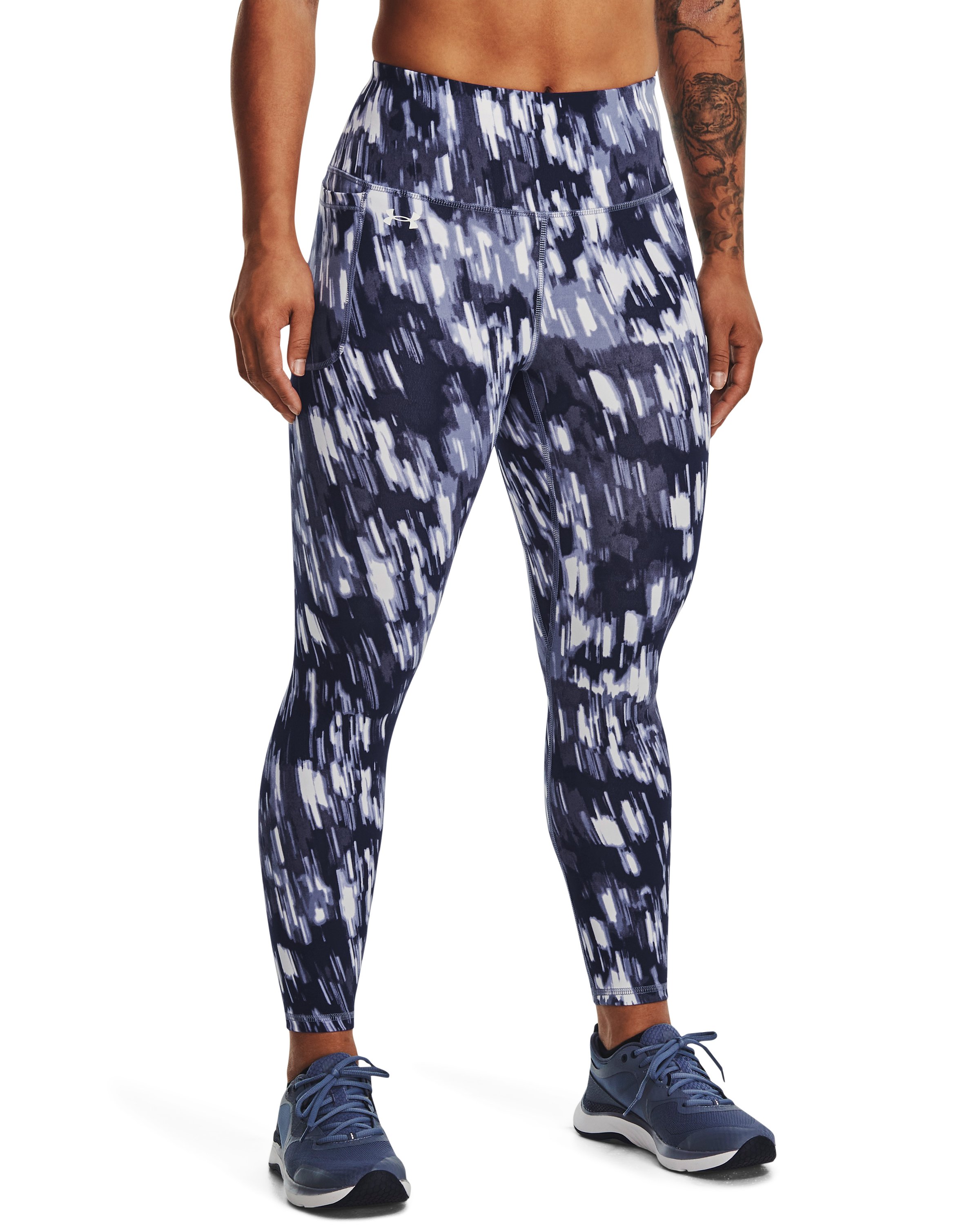 UA Motion Printed Women's Ankle Leggings 7
