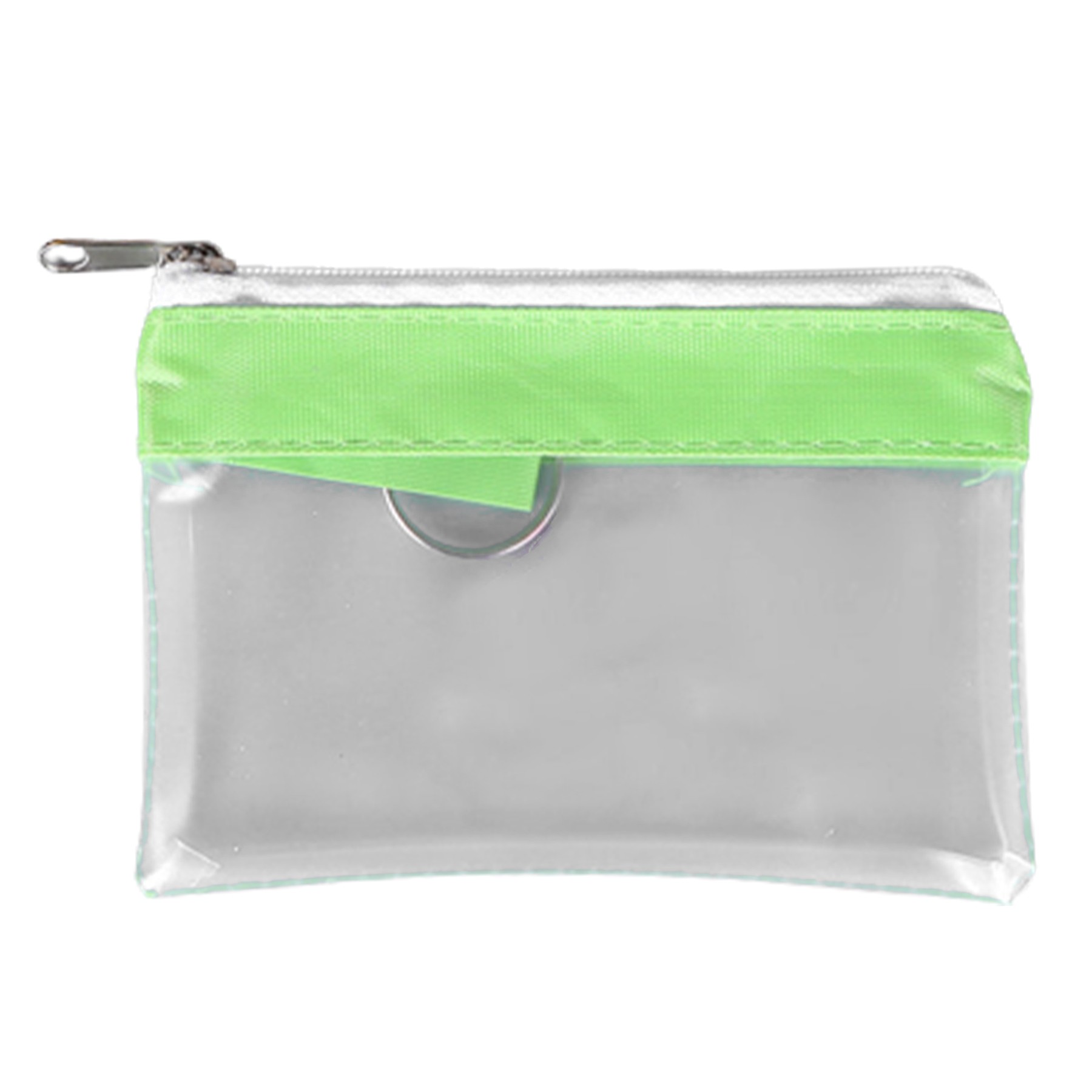 3-Tone Frosted Pvc Pouch W/Zipper Opening 2