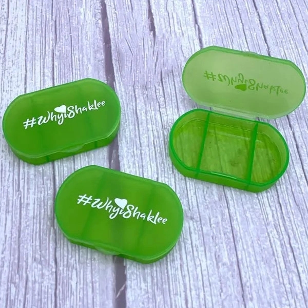 Custom Oval Shaped Pill Holders 3