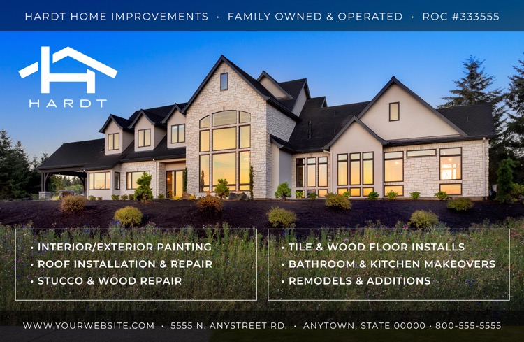 Full Color 2-Sided Oversized Postcard