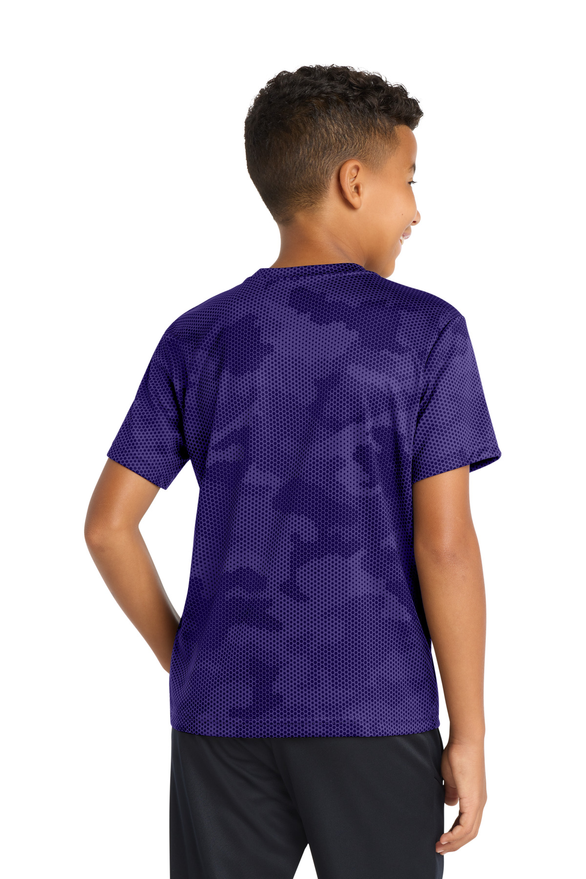 Sport-Tek Youth CamoHex Tee. YST370 36