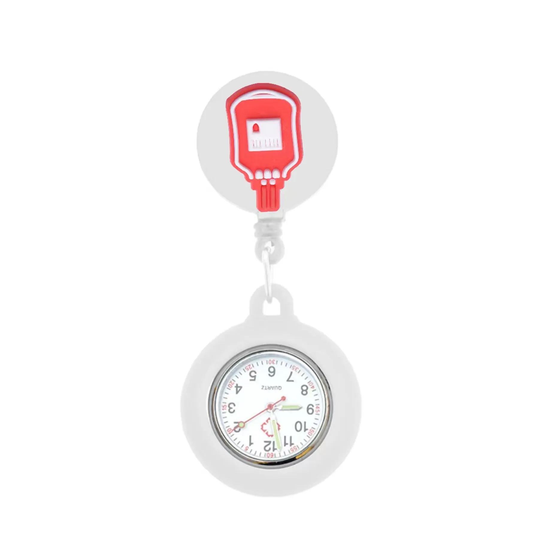 Silicone Retractable Pocket Watch 8
