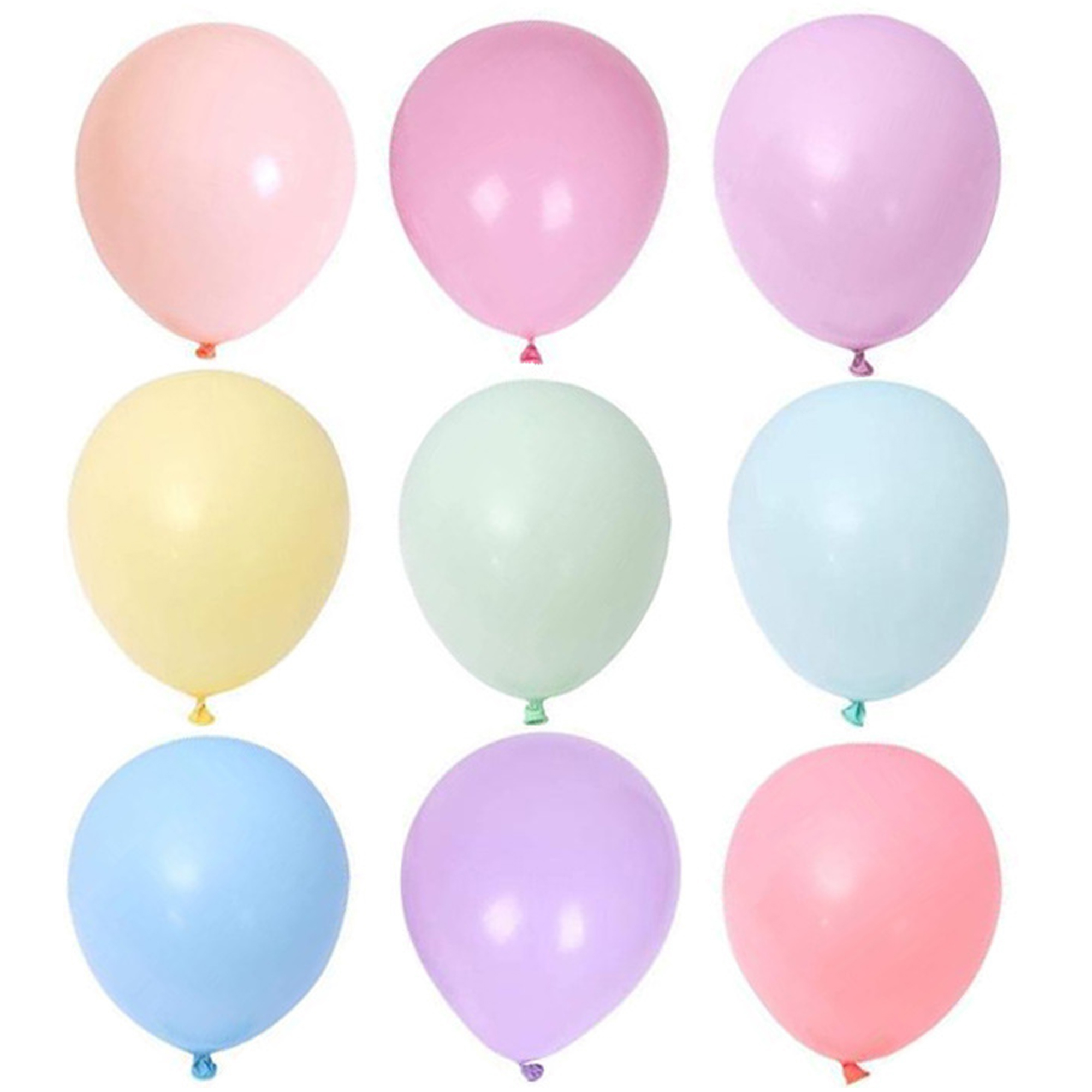 8"Dia Rubber Decoration Balloons 2