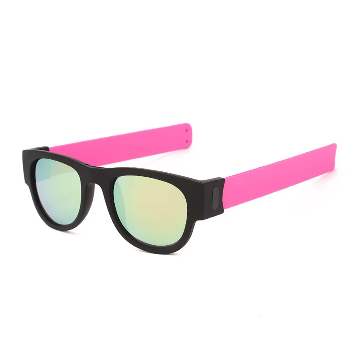 Folding Beach Silicone Bracelet Olarized Sunglasse 7