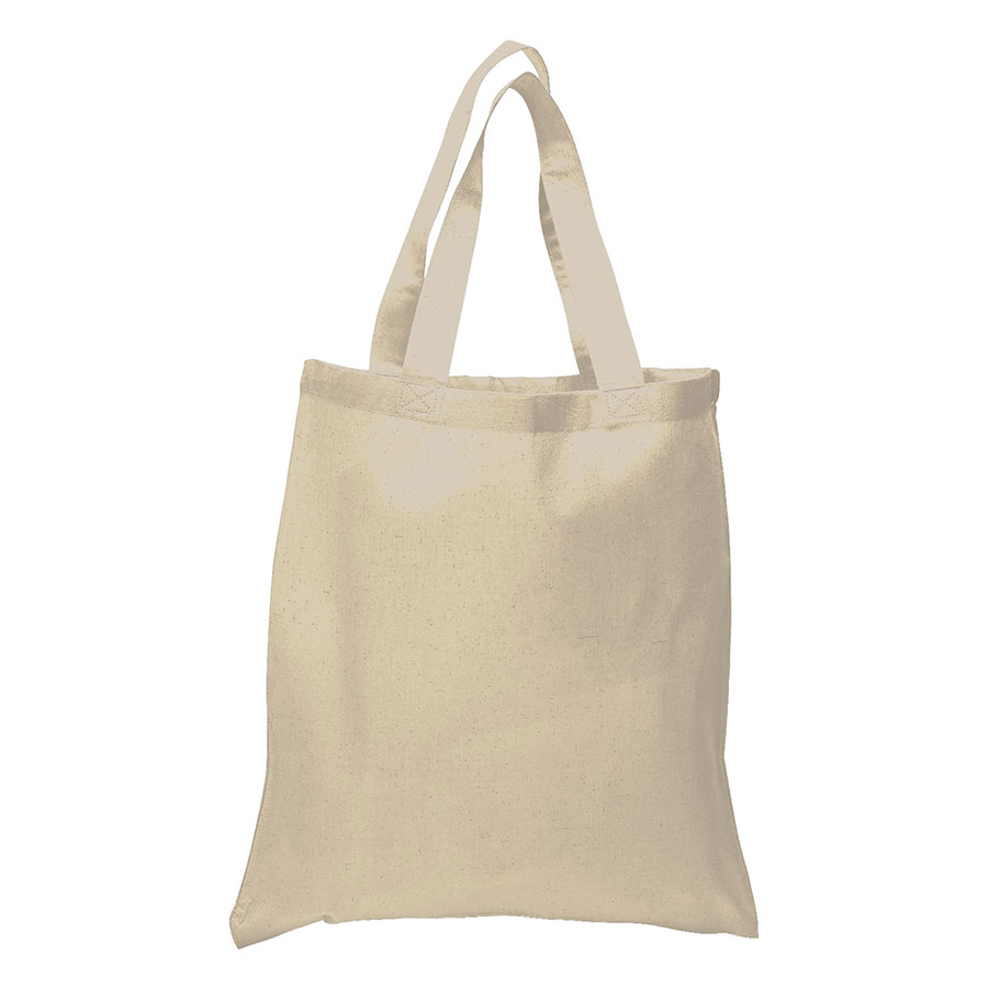 Value 6 oz Cotton Canvas Tote Bag - 15"W x 16"H x 21"Handle 10