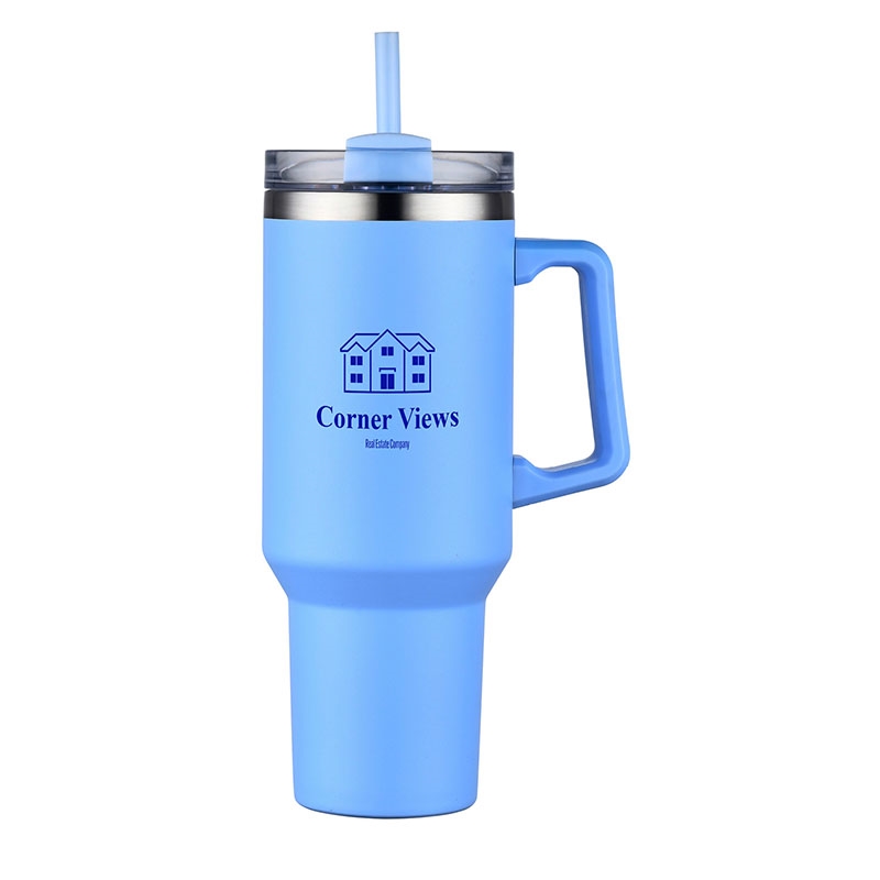 Lucas 40 oz. Double Wall, Stainless Steel Travel Mug 101