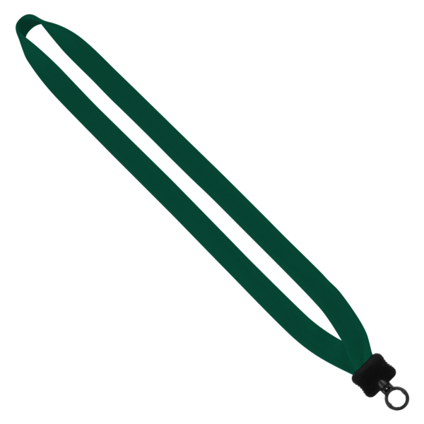 3/4" Cotton Lanyard with Plastic Clamshell & O-Ring 96