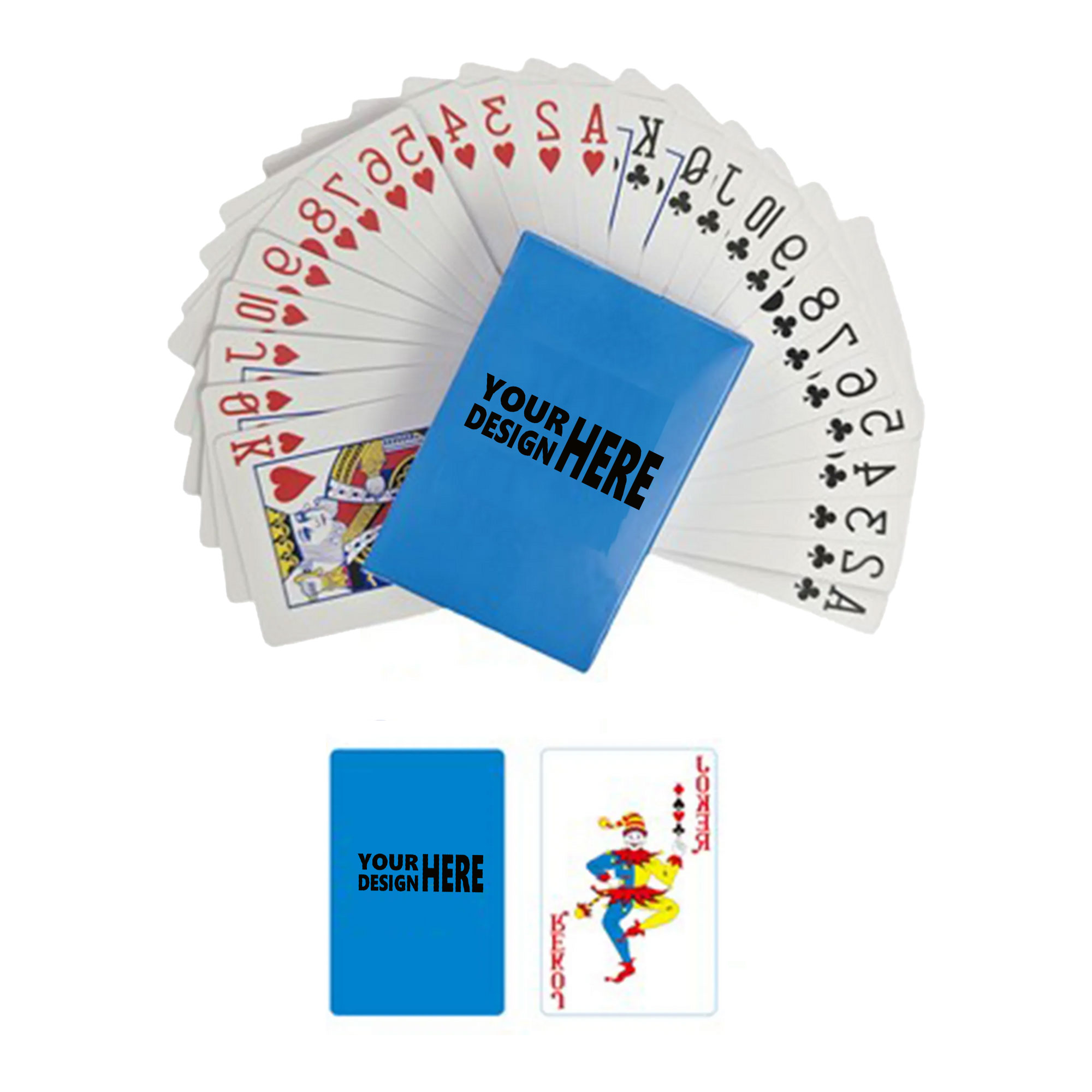 Fully Customized Standard Poker Cards 1