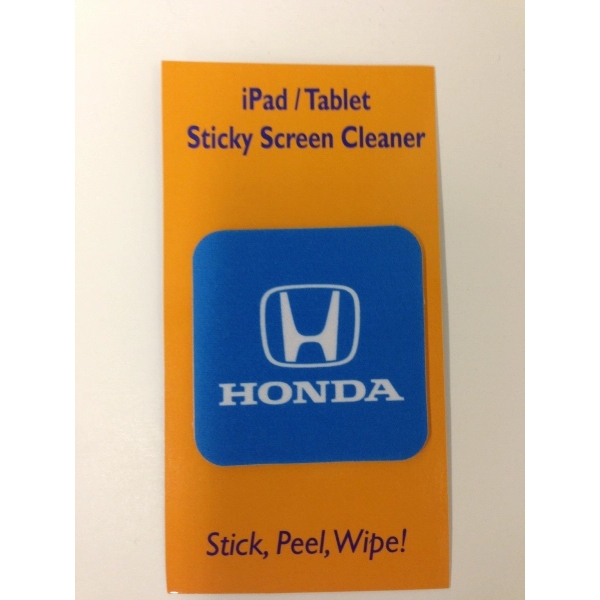 Large full color card Sticky Screen Cleaner for tablet 4