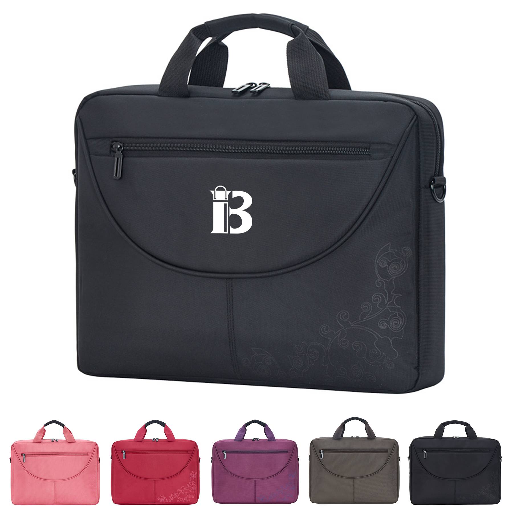Nylon Lightweight Classic Briefcase Laptop Bag 2