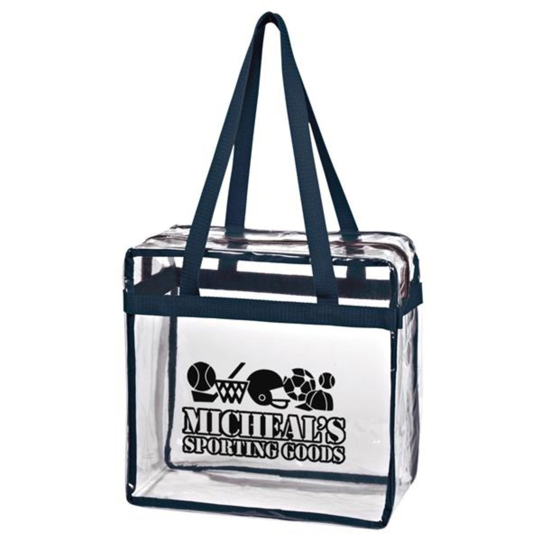Clear Tote Bag With Zipper 4