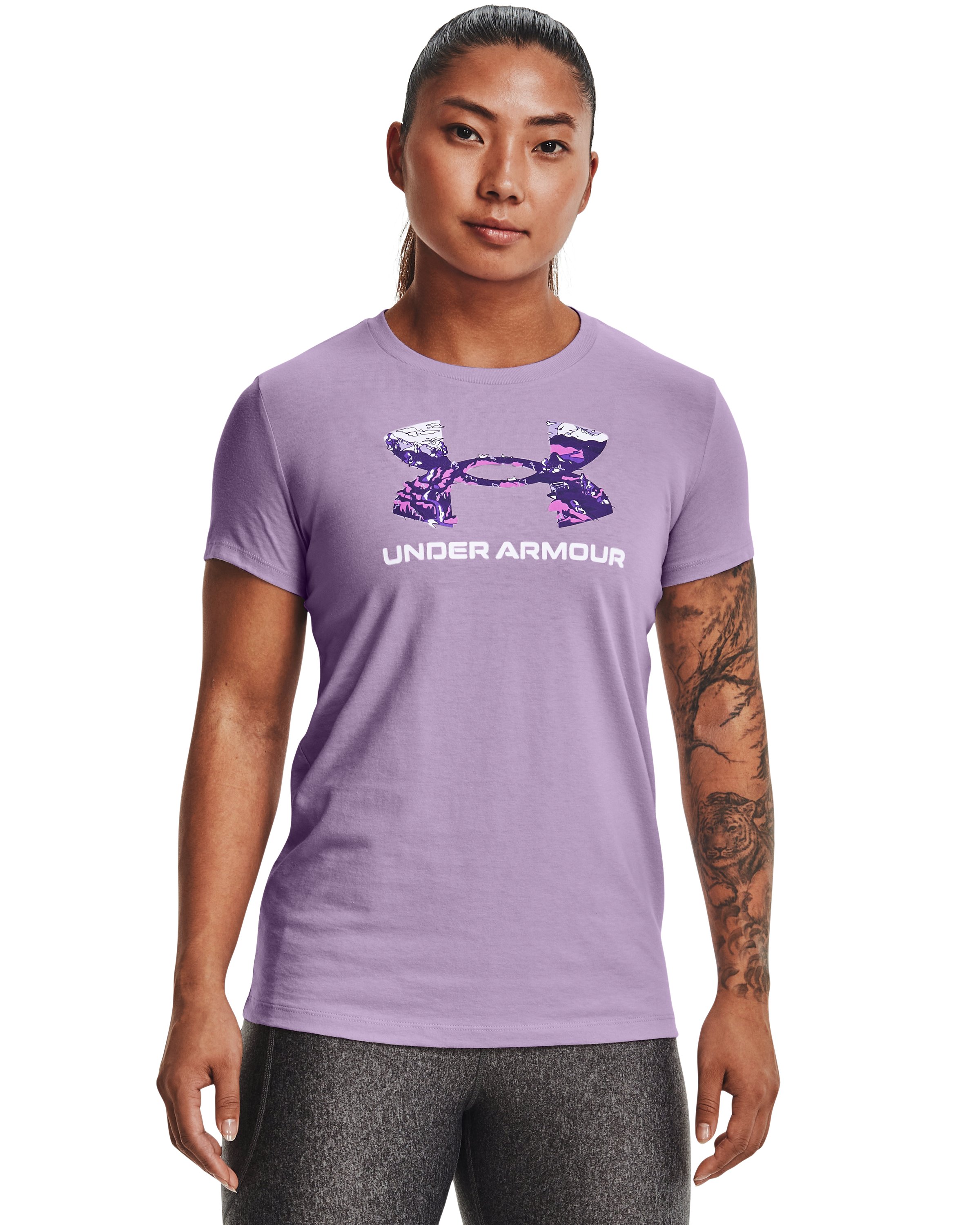 Women's UA Outdoor Illustration Short Sleeve  4