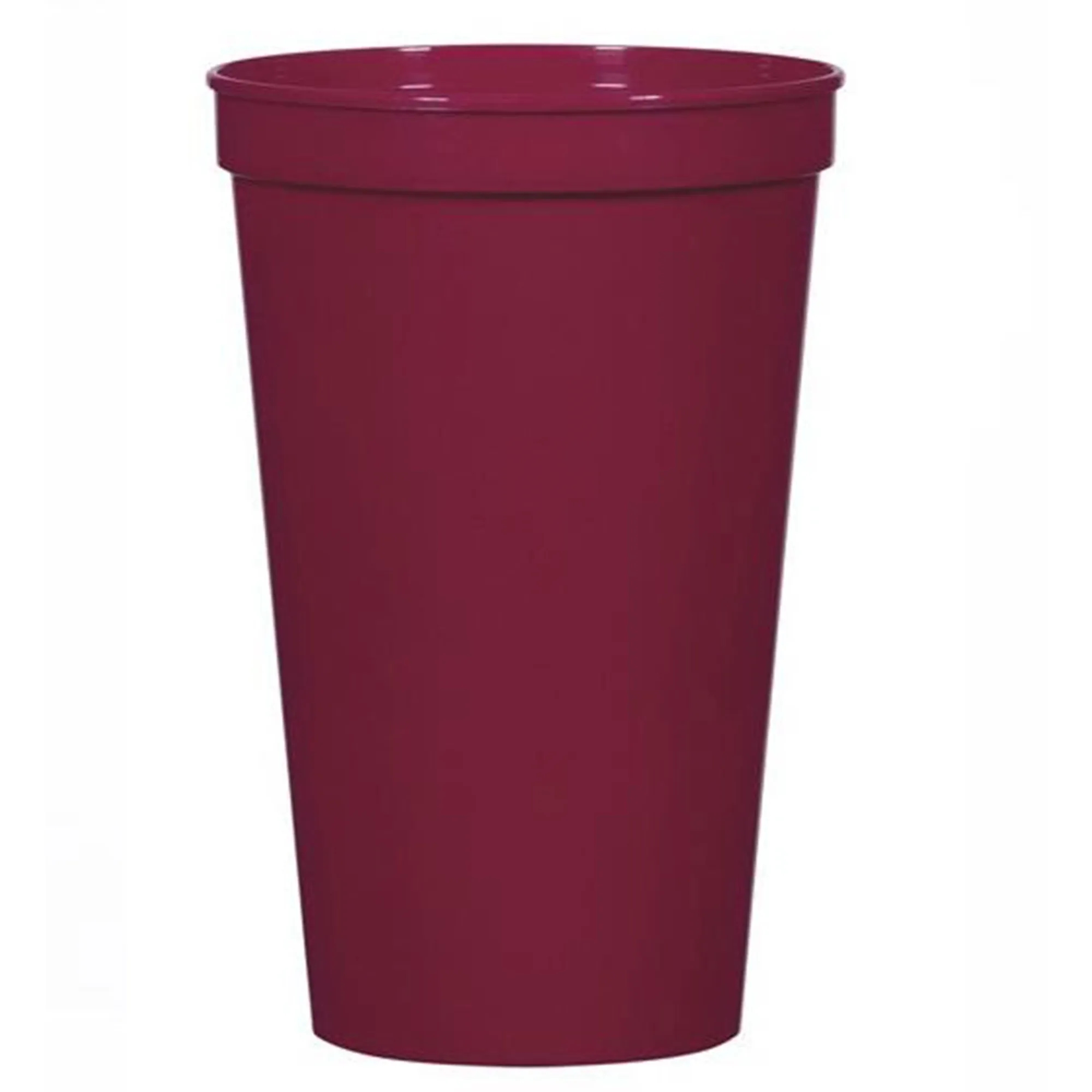 22 oz. Reusable Plastic Stadium Cups 2