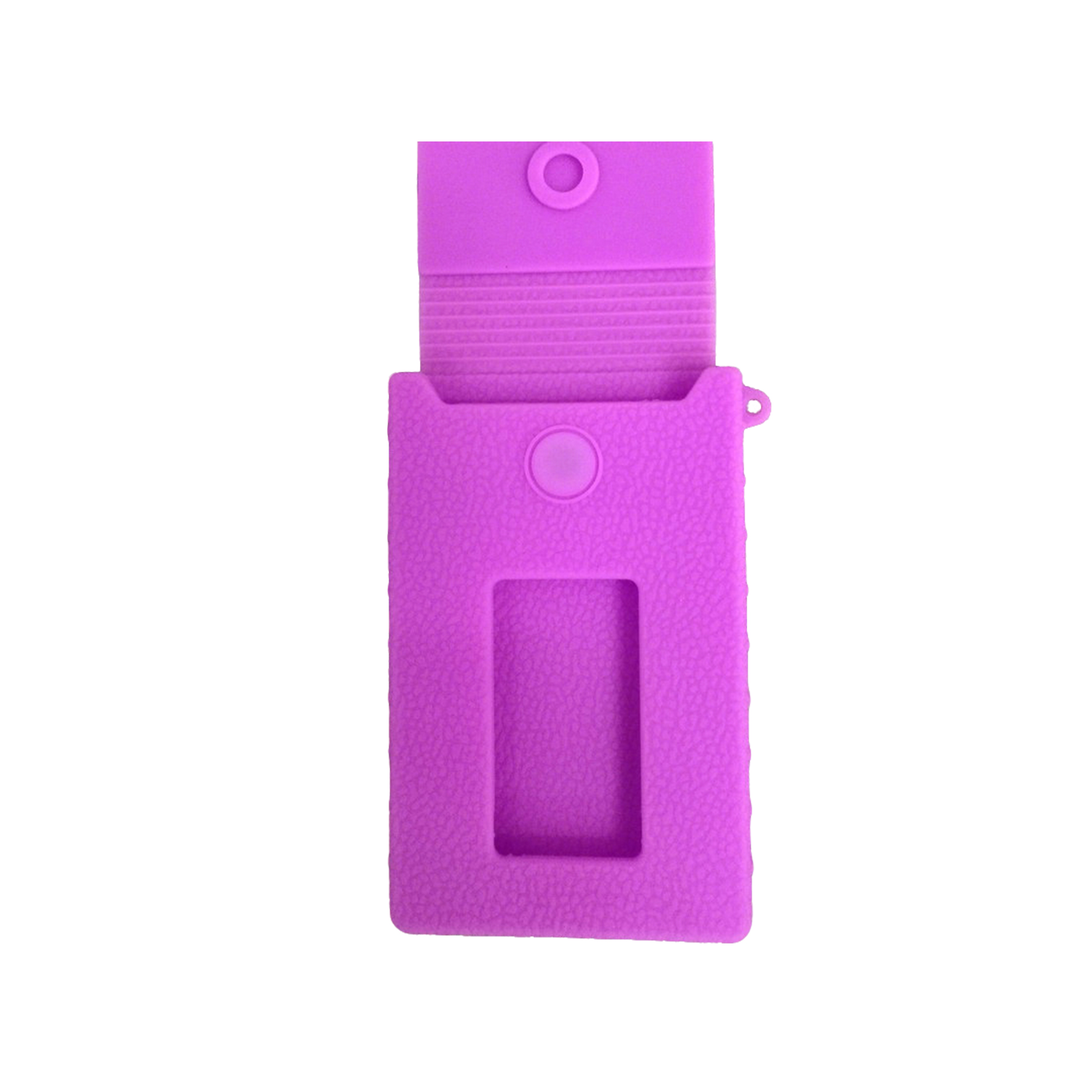 Silicone Business Card Wallet With Magnetic Flap 12