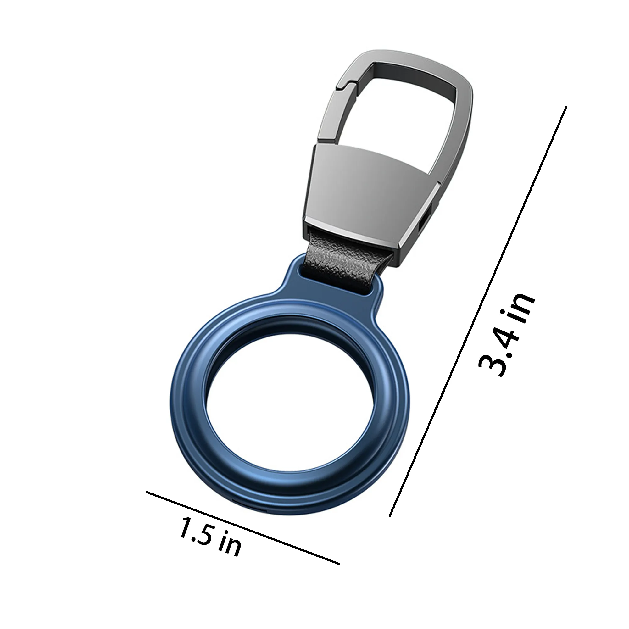 MOQ 50 Magnetic Metal Tracker Case Keychain Protective Cover 4