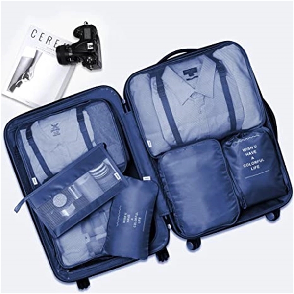 7 Pcs Travel Luggage Organizers Bag Set 2