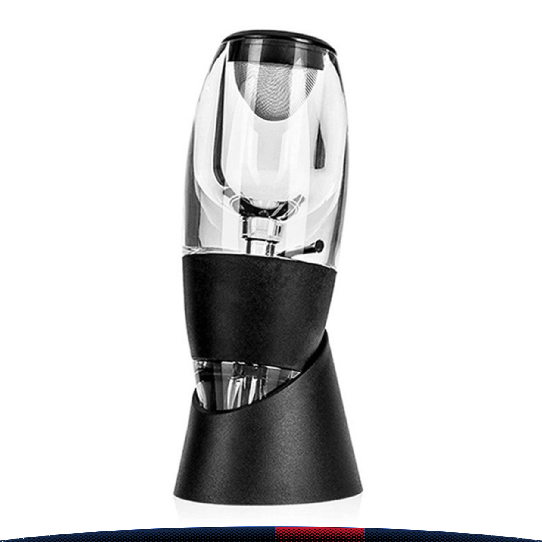 Hourglass Shaped Wine Decanter 3