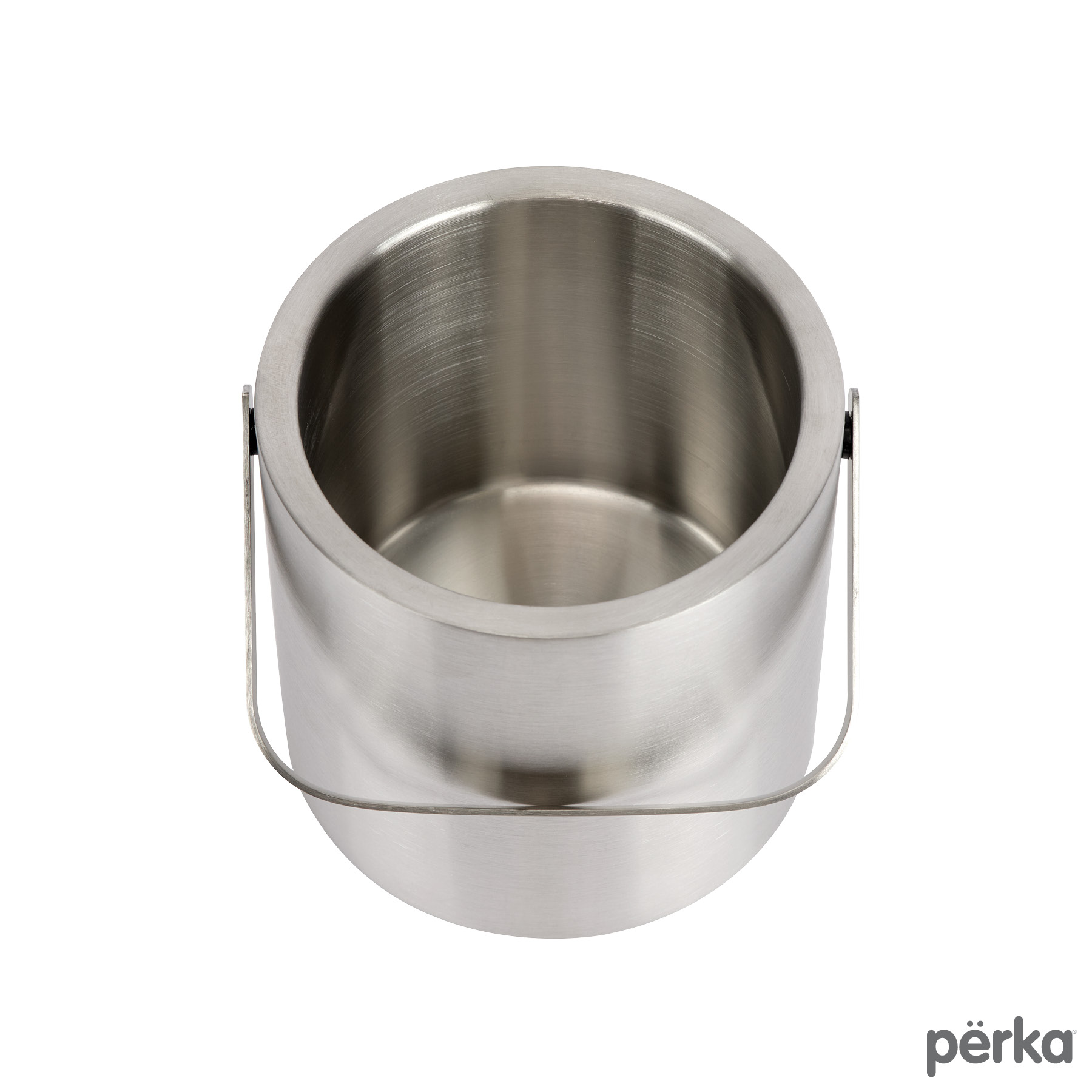 Perka® Quinton 1.3L Double Wall, Stainless Steel Ice Bucket 21