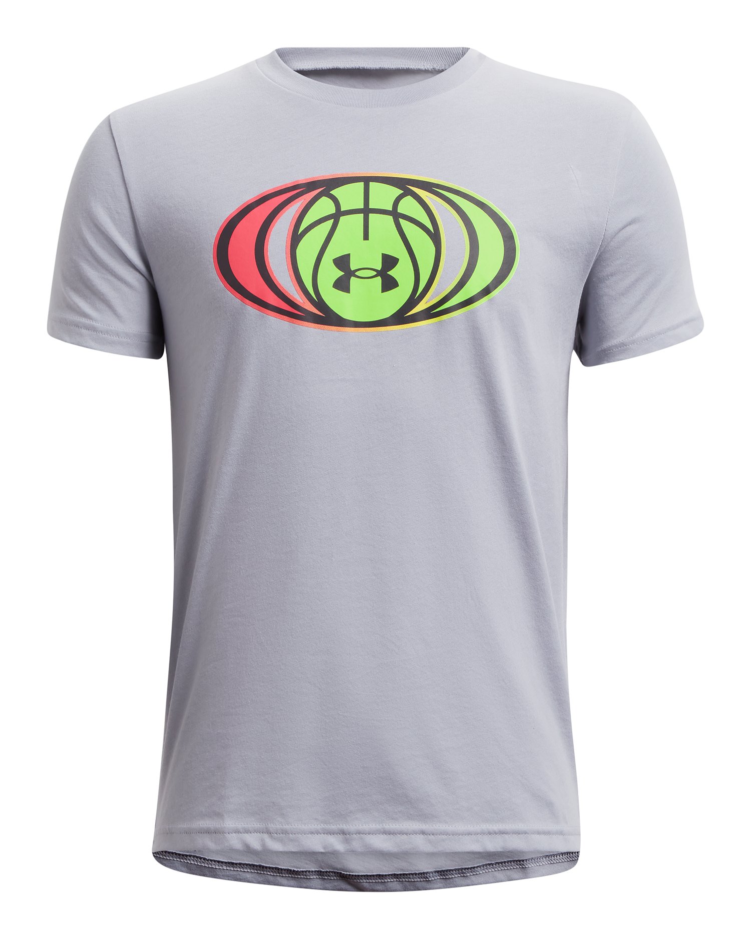 UA Basketball Gradient Boys' Short Sleeve 2