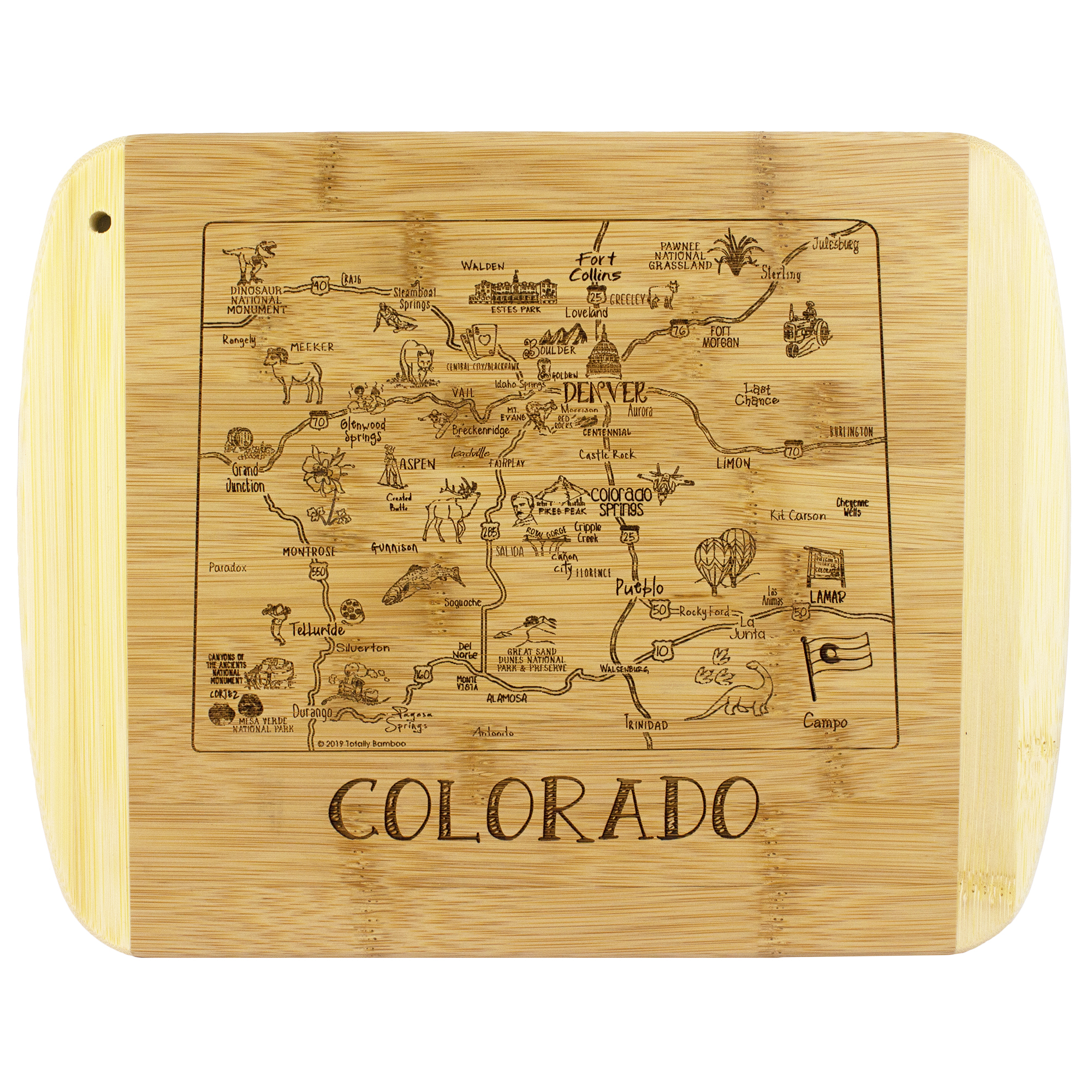 A Slice of Life Colorado Serving & Cutting Board 3
