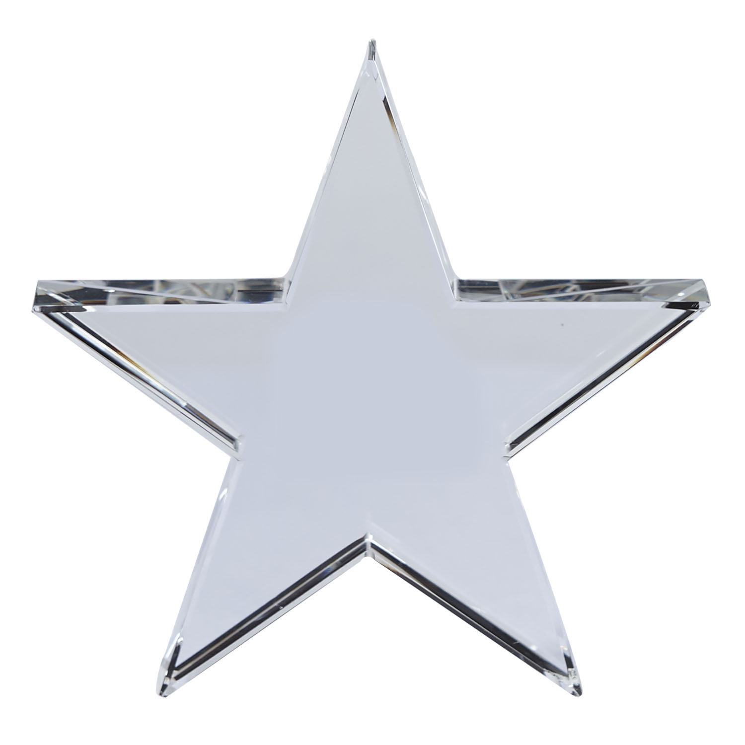 Crystal Star Paperweight 3