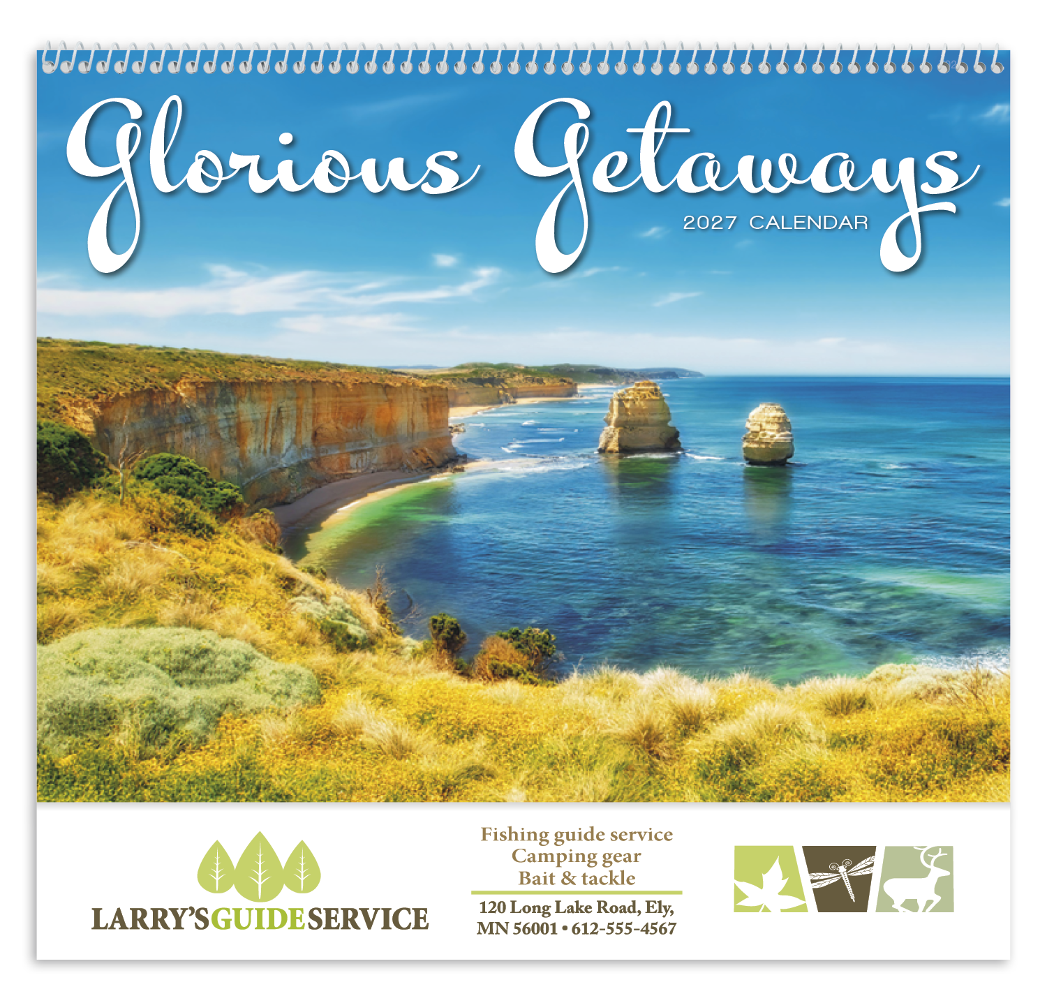 Good Value™ Glorious Getaways - Spiral Calendar 65