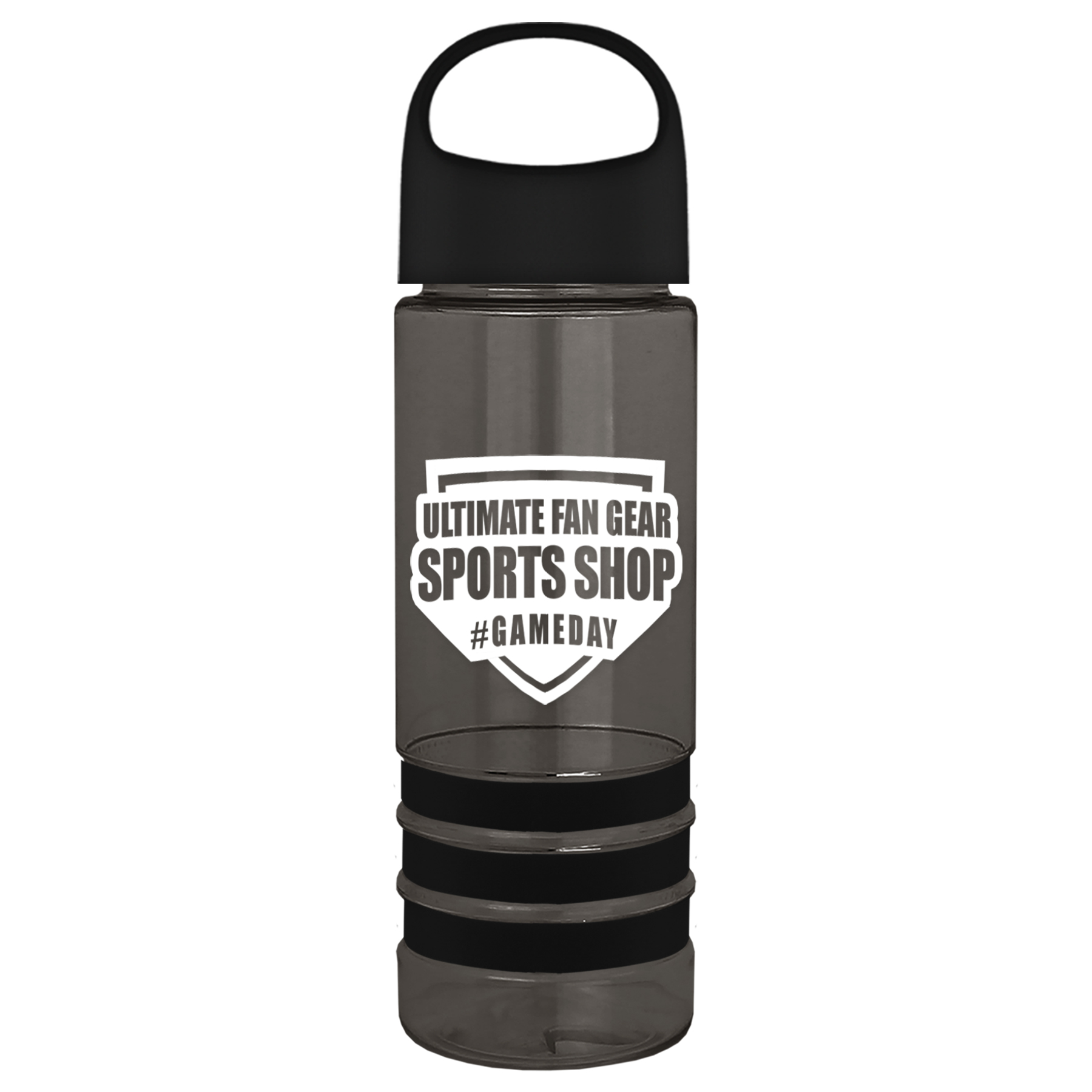 Sergeant Stripe - 24 oz. Tritan Bottle with Oval crest and Stripe Bands 2
