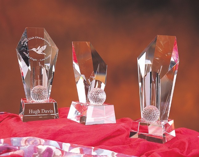 Designer Crystal Foxfire Award 1