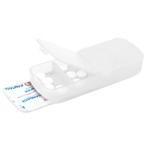 Plastic Bandage Dispenser with Pill Case 10