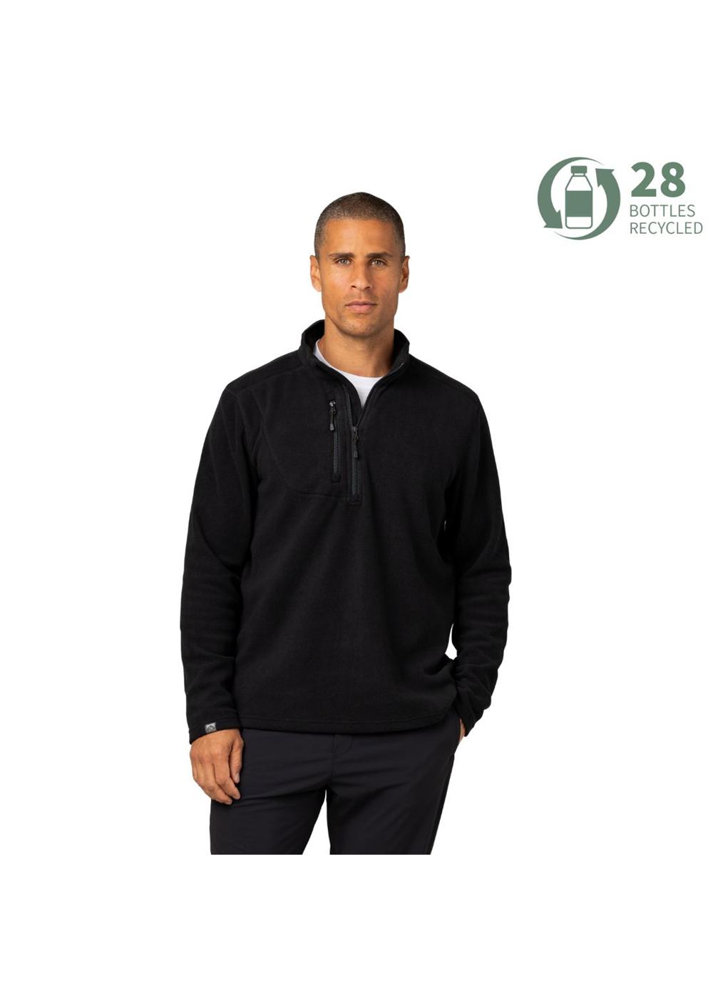 Storm Creek Men's Fireside Fleece Microfleece Quarter Zip 23