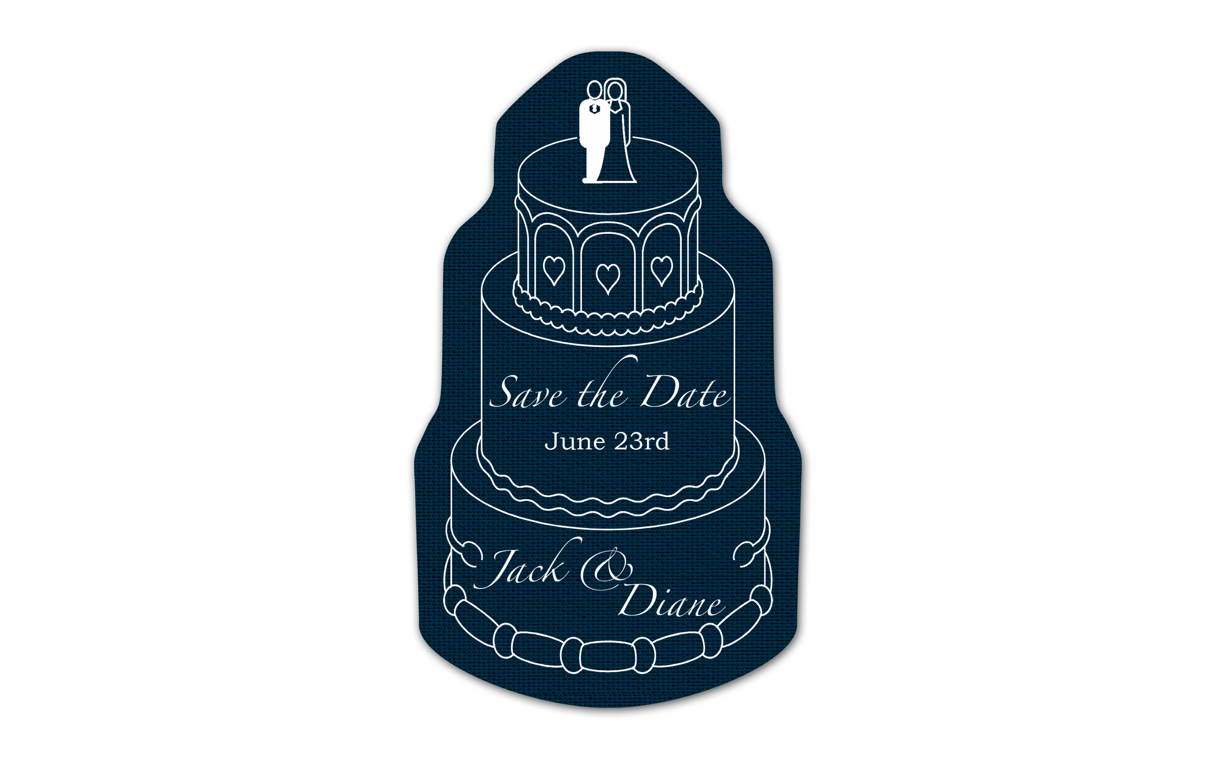 Wedding Cake Rubber Jar Opener 61