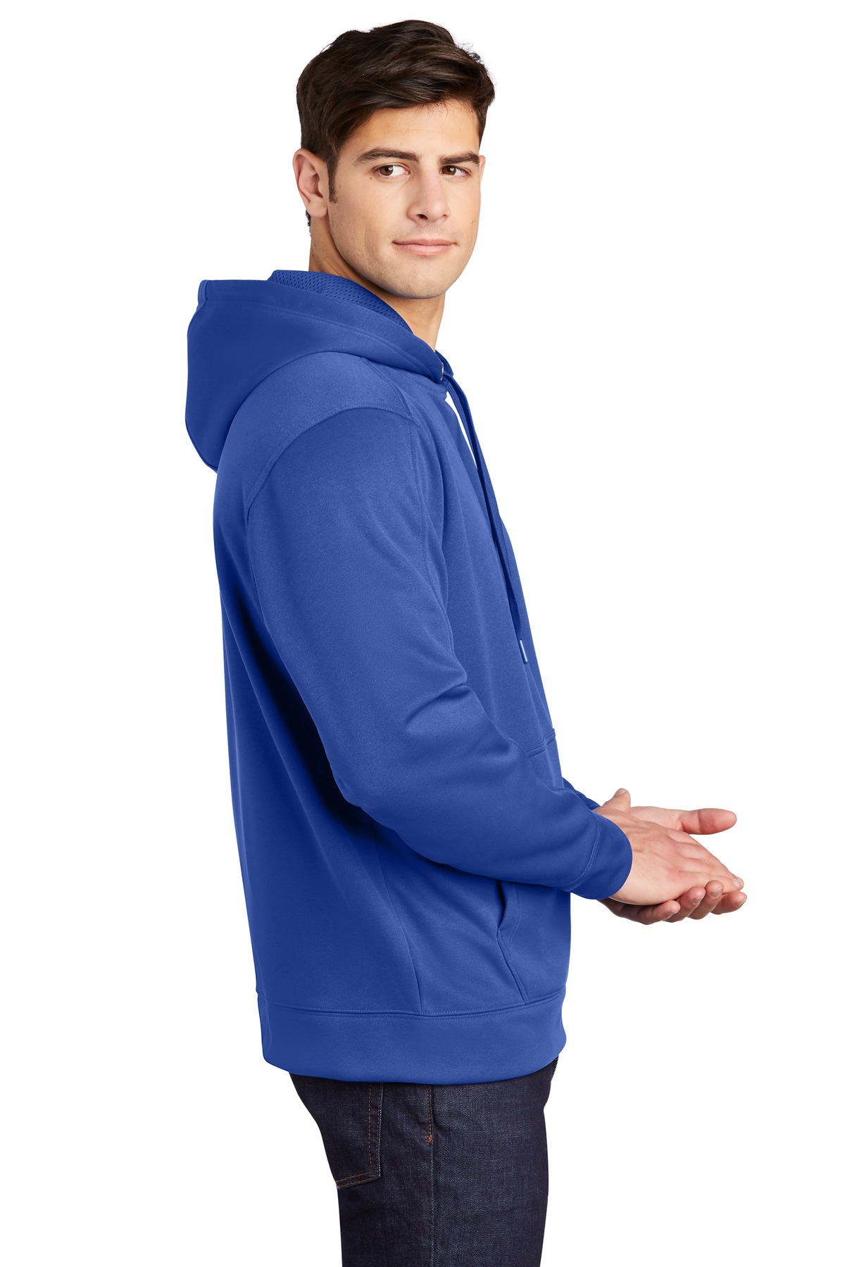 Sport-Tek Repel Fleece Hooded Pullover. ST290, custom hoodie or sweatshirt with logo imprint 8
