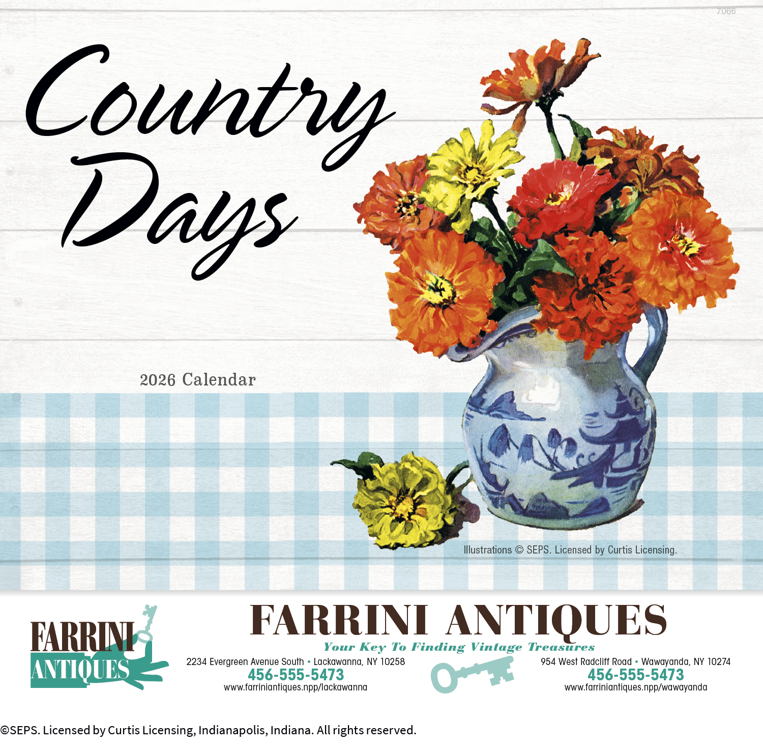 Good Value™ Country Days - Stapled Calendar 17
