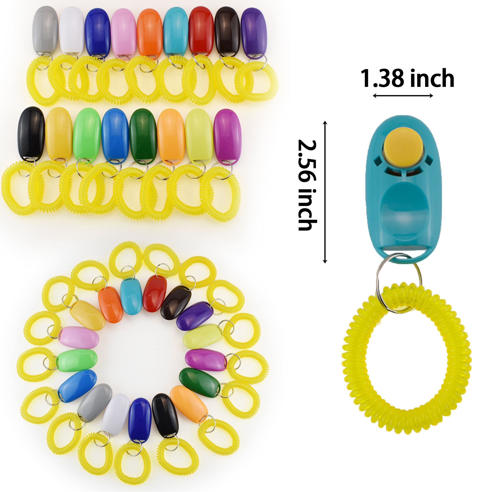 Pet Training Clicker with Wrist Strap 4