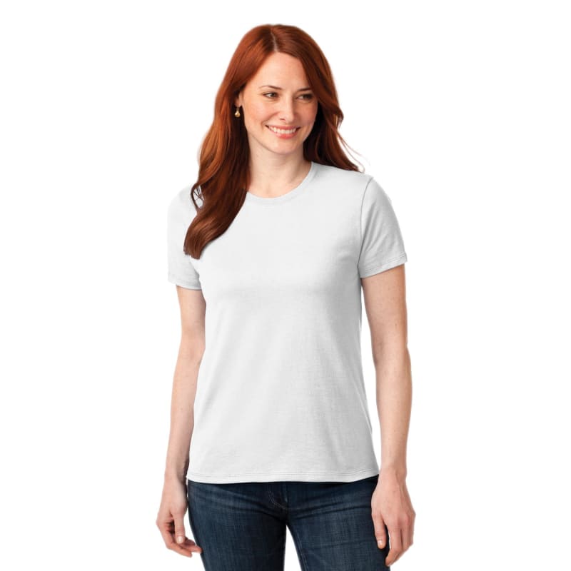 Port & Company Women's Core Blend Tee. 37