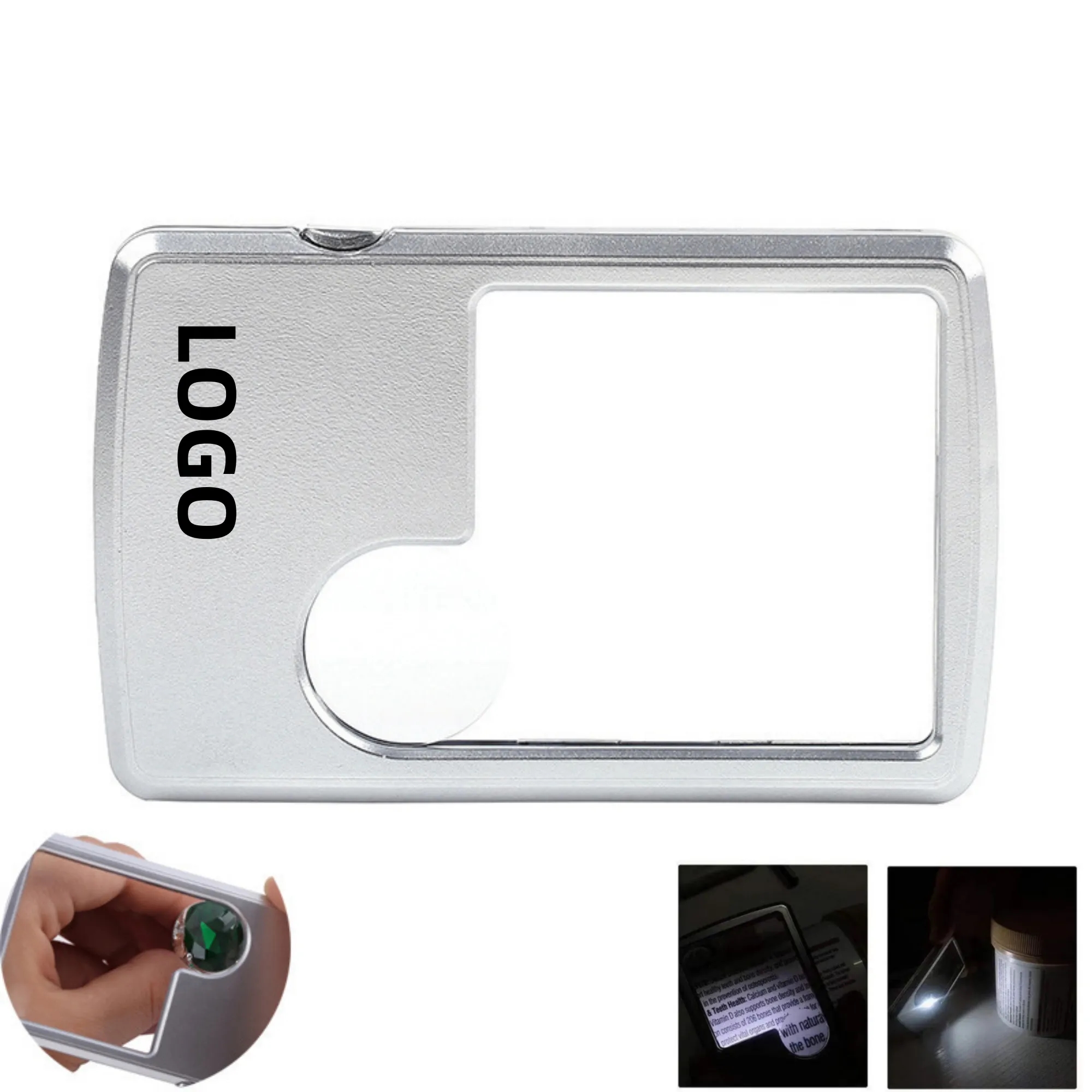 Ultra-Clear LED Magnifying Card 3