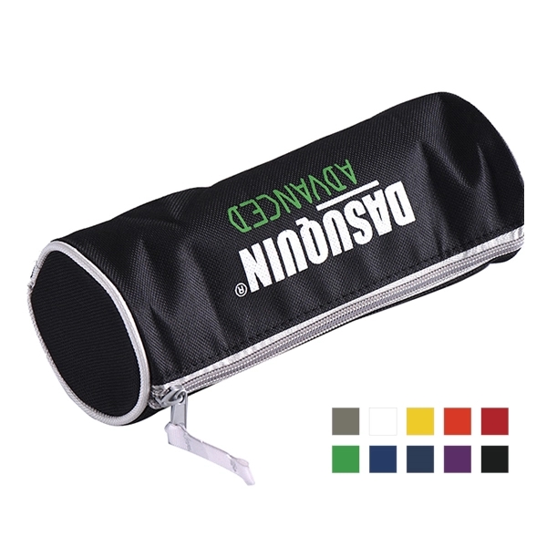 600D Polyester Pencil Case W Zipper 1