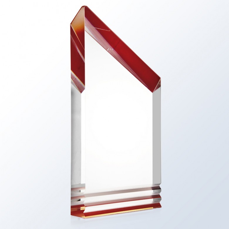 Red Acrylic Peak Award - LARGE 2