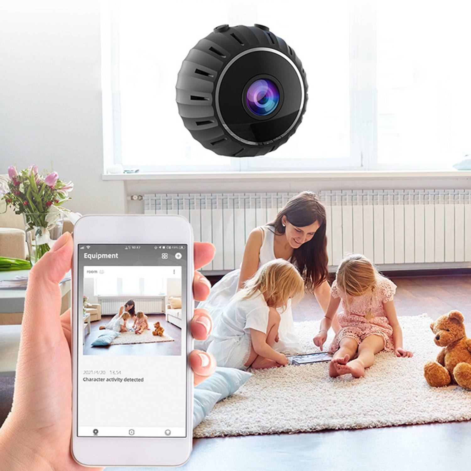 Home Camera Night Vision Mobile Remote Monitor 2