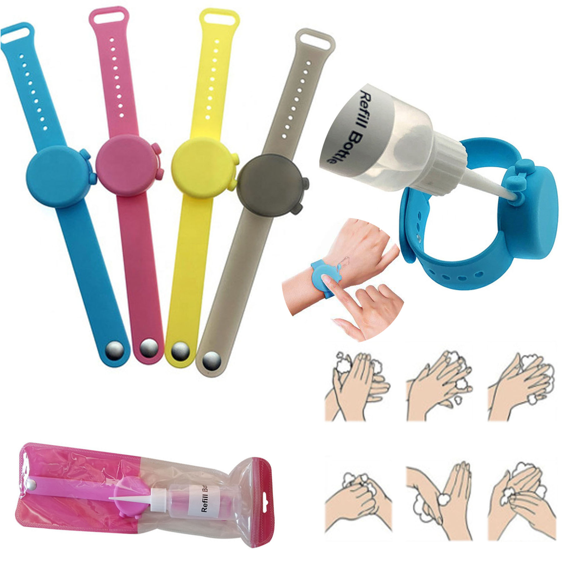 Bracelet Hand Sanitizer Dispenser 4