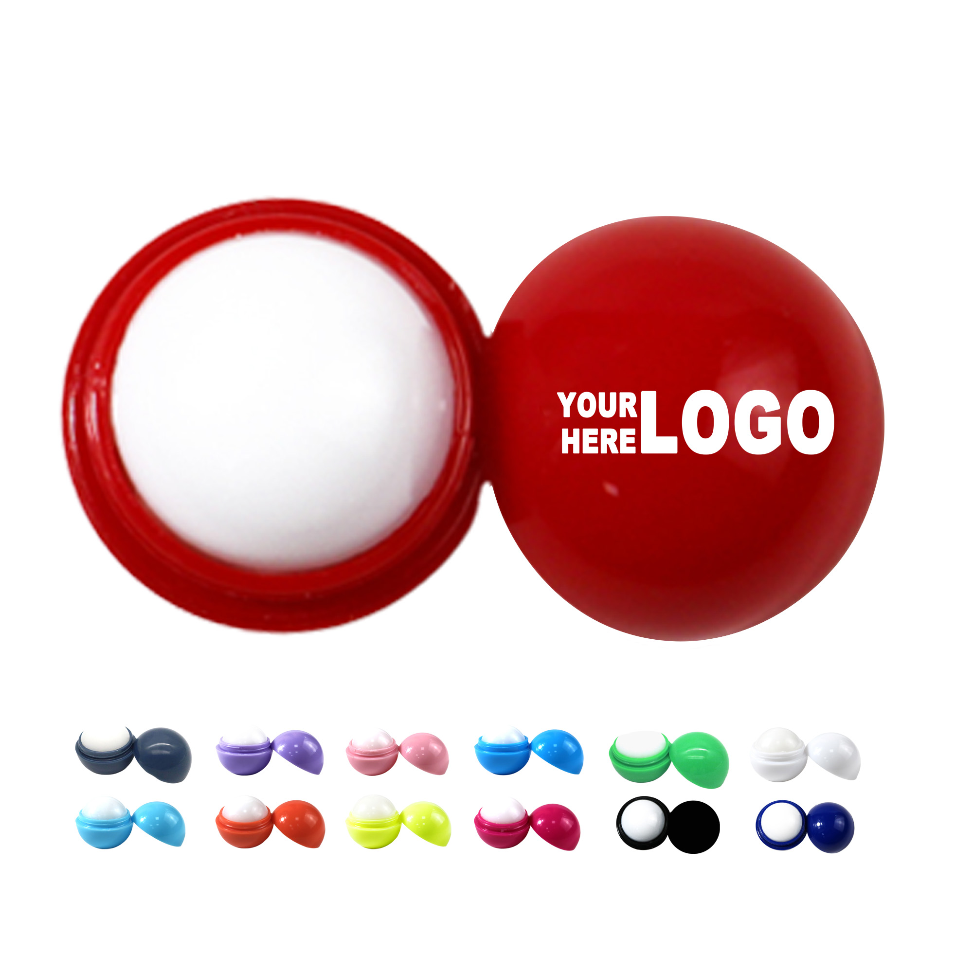 Organic Round Lip Balm with Scented Moisturizer 2