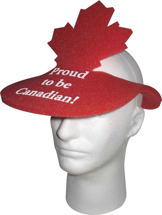 Maple Leaf Pop Up Visor 7