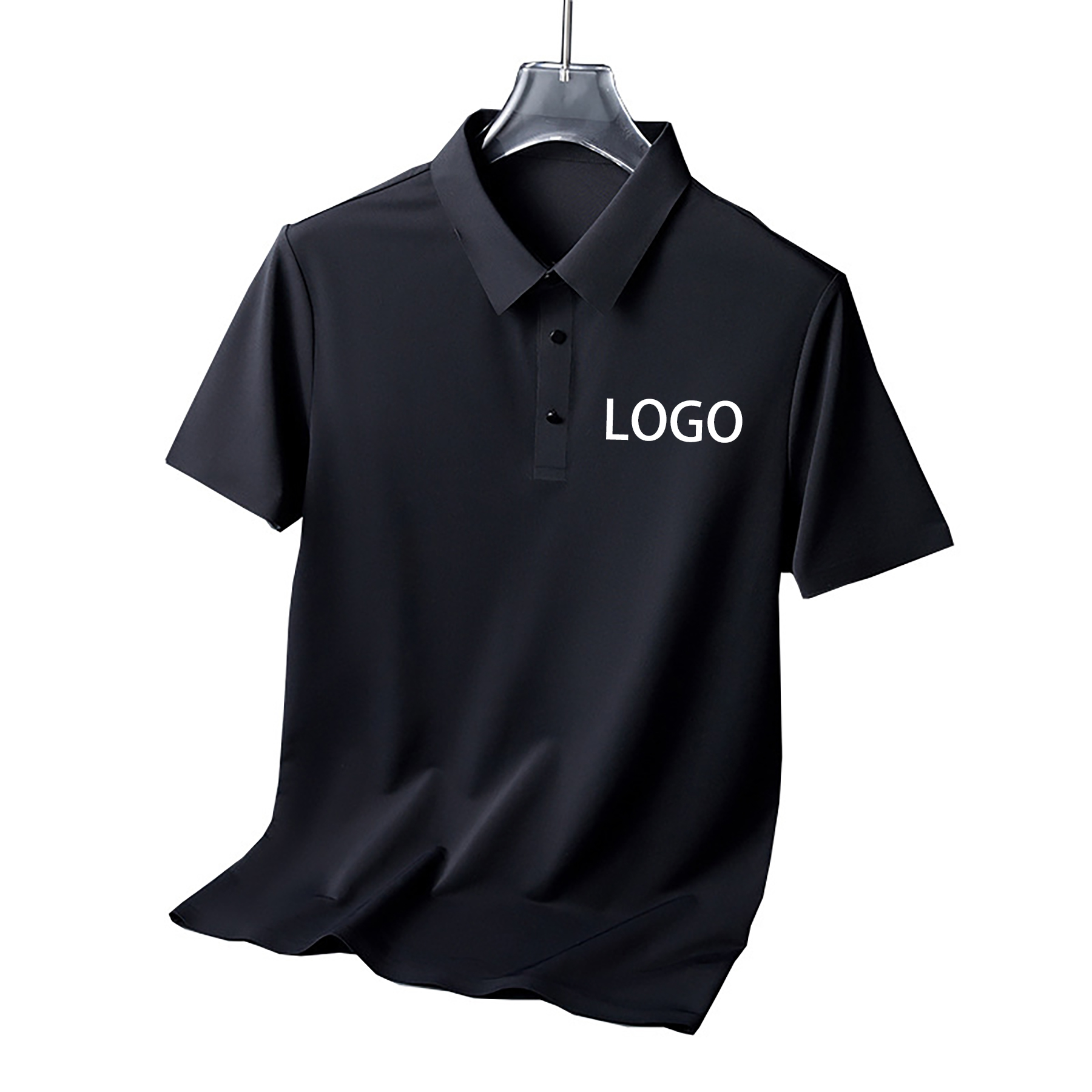 Essentials Men's Regular-Fit Quick-Dry Golf Polo Shirt 6